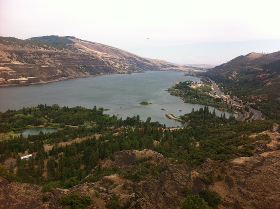 Rowena Viewpoint Columbia River Gorge